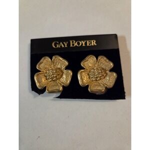 NEW Vintage Gay Boyer earrings